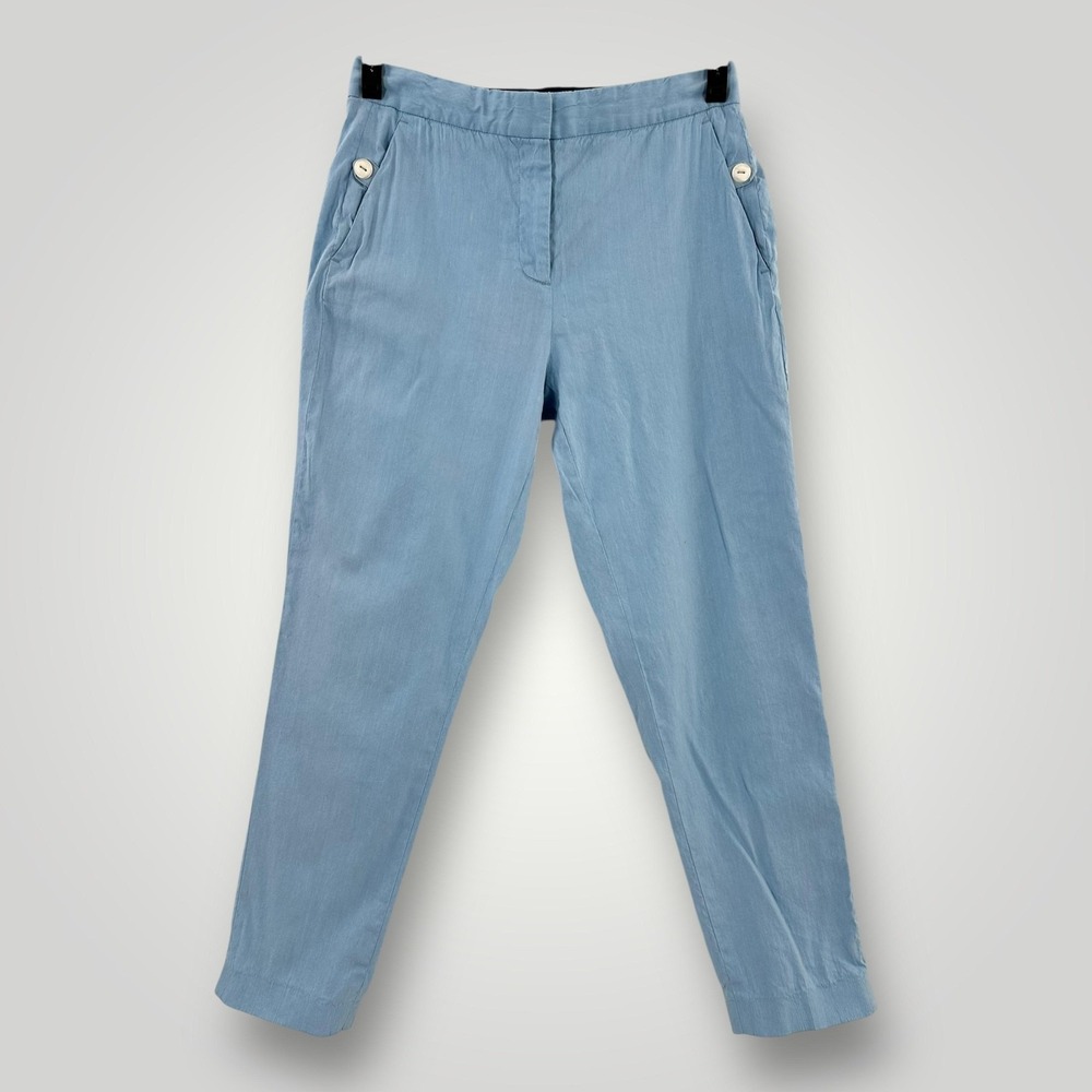 rag & bone Pants Womens 0 Light Blue Tapered‎ Zip Fly Pockets Ankle Casual Slim